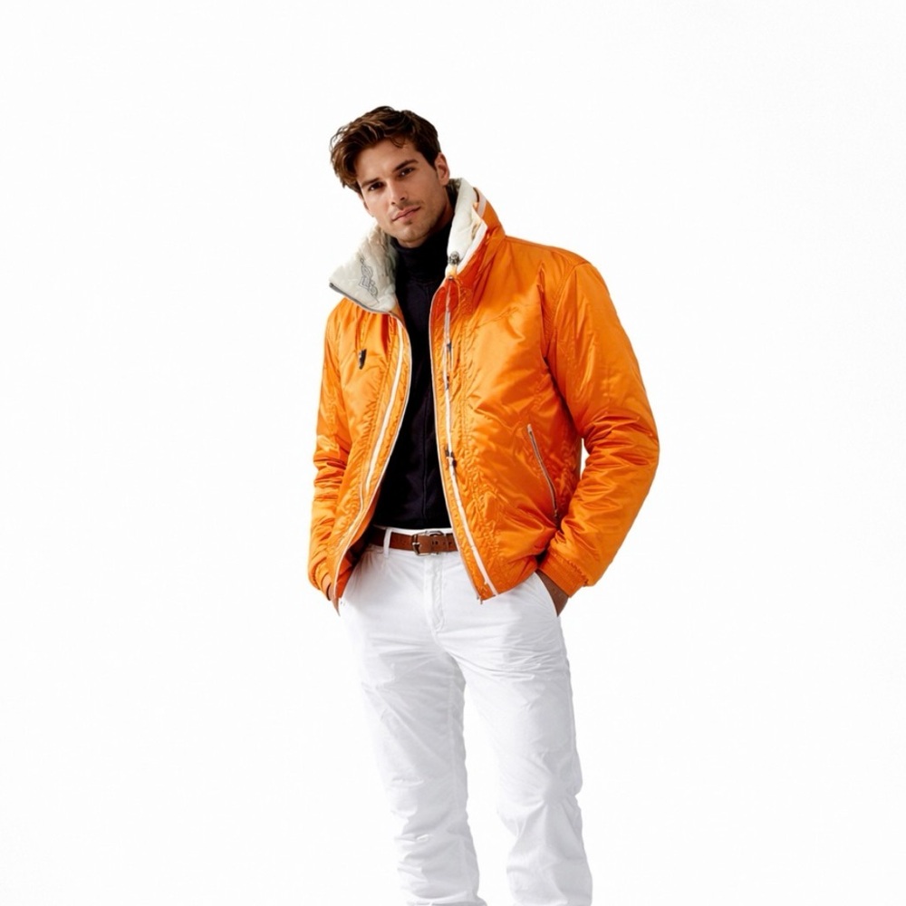 Ski coat Men's Orange Jacket